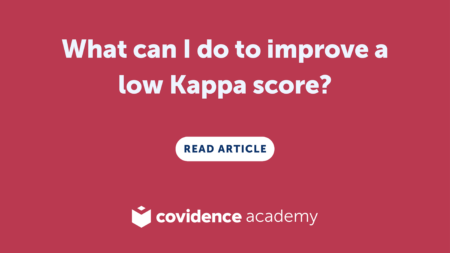 Low Kappa Score